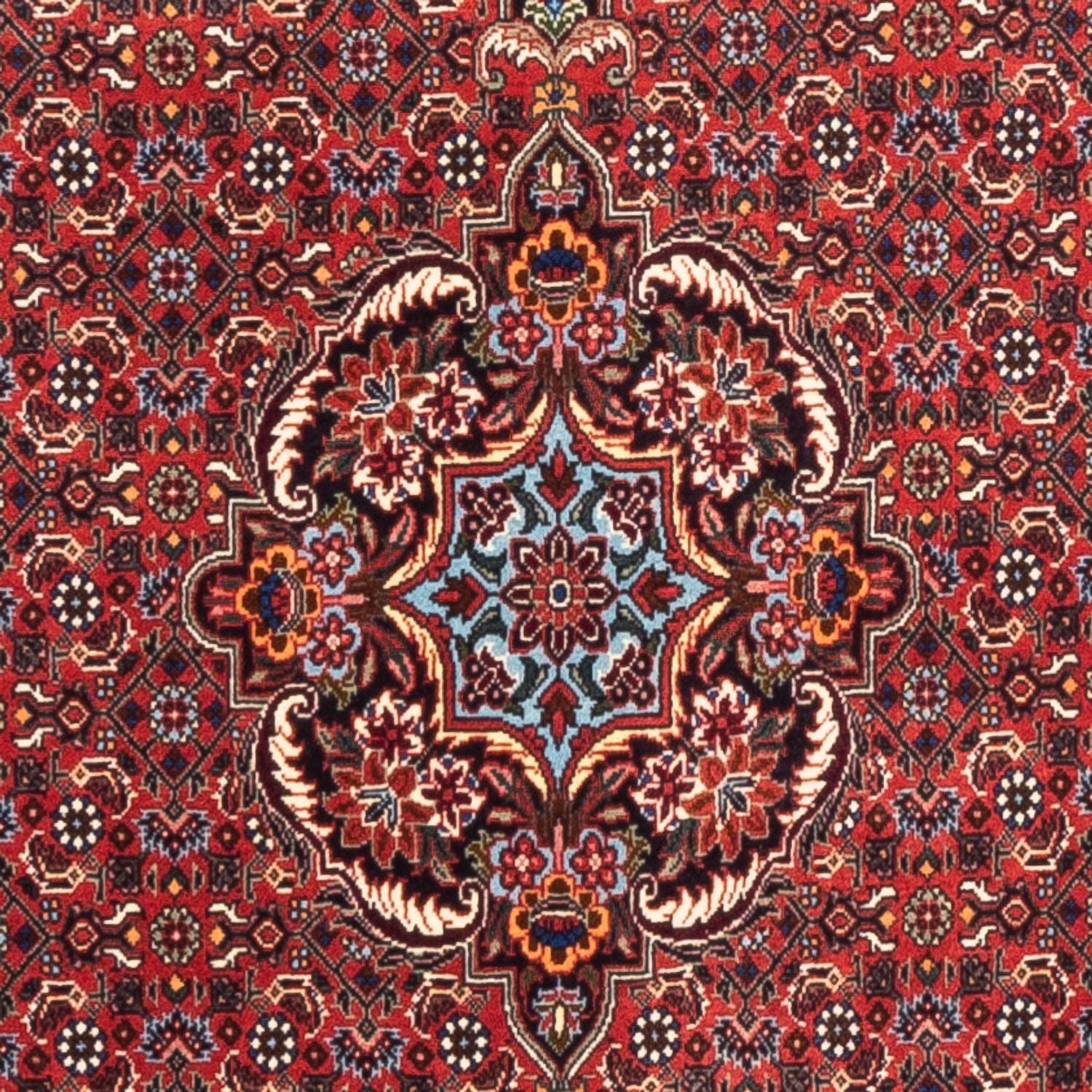 Løber Persisk tæppe - Bijar - 226 x 75 cm - rød