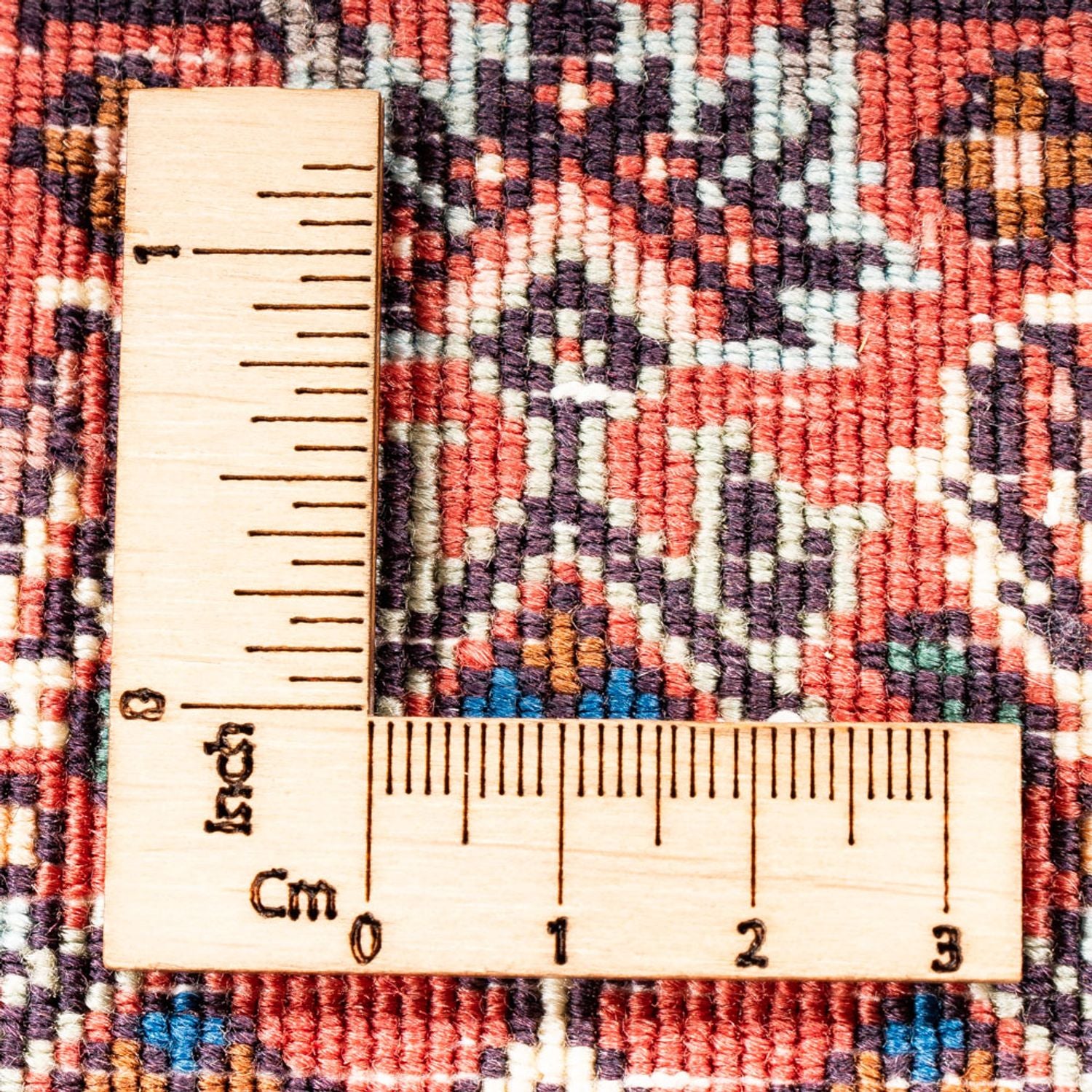 Løber Persisk tæppe - Bijar - 226 x 75 cm - rød