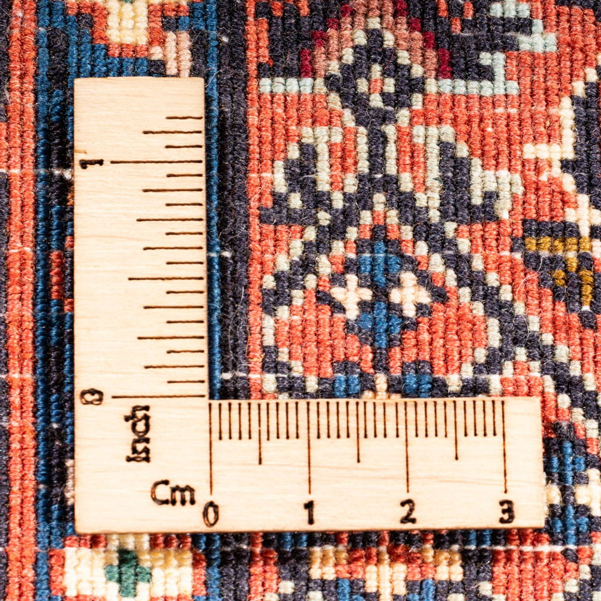 Løber Persisk tæppe - Bijar - 214 x 62 cm - rød