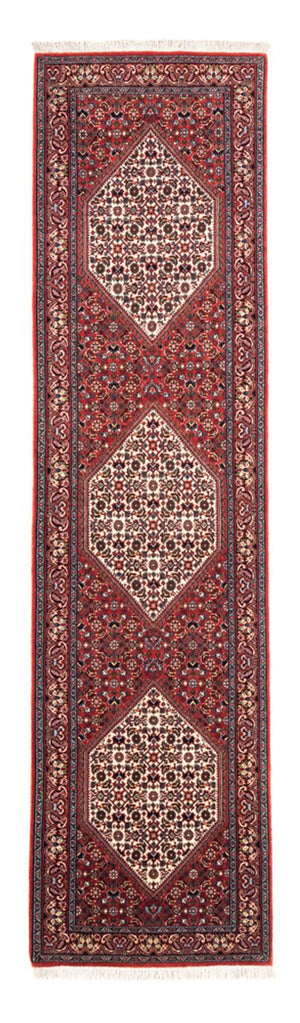 Løber Persisk tæppe - Bijar - 228 x 61 cm - rød