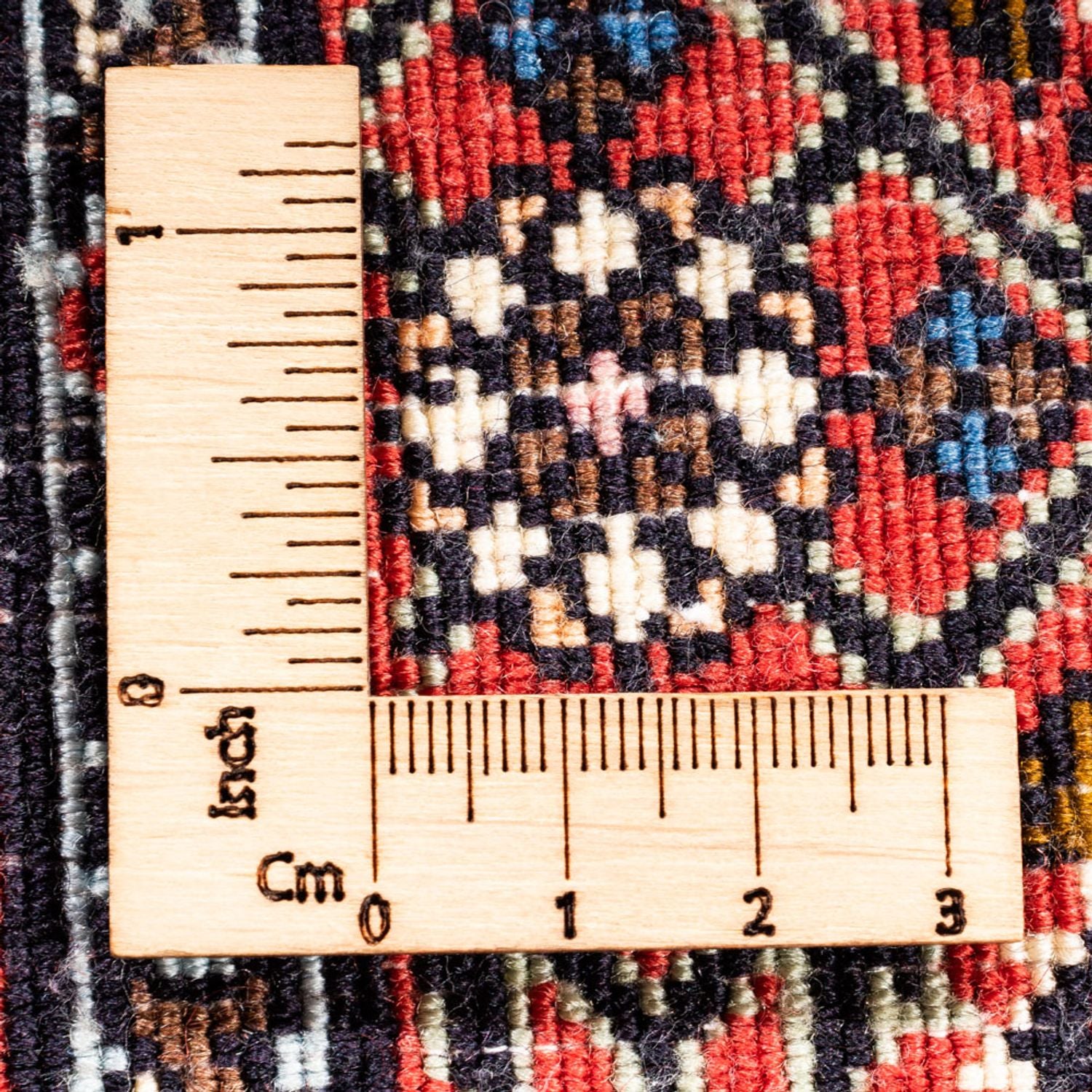 Løber Persisk tæppe - Bijar - 228 x 61 cm - rød