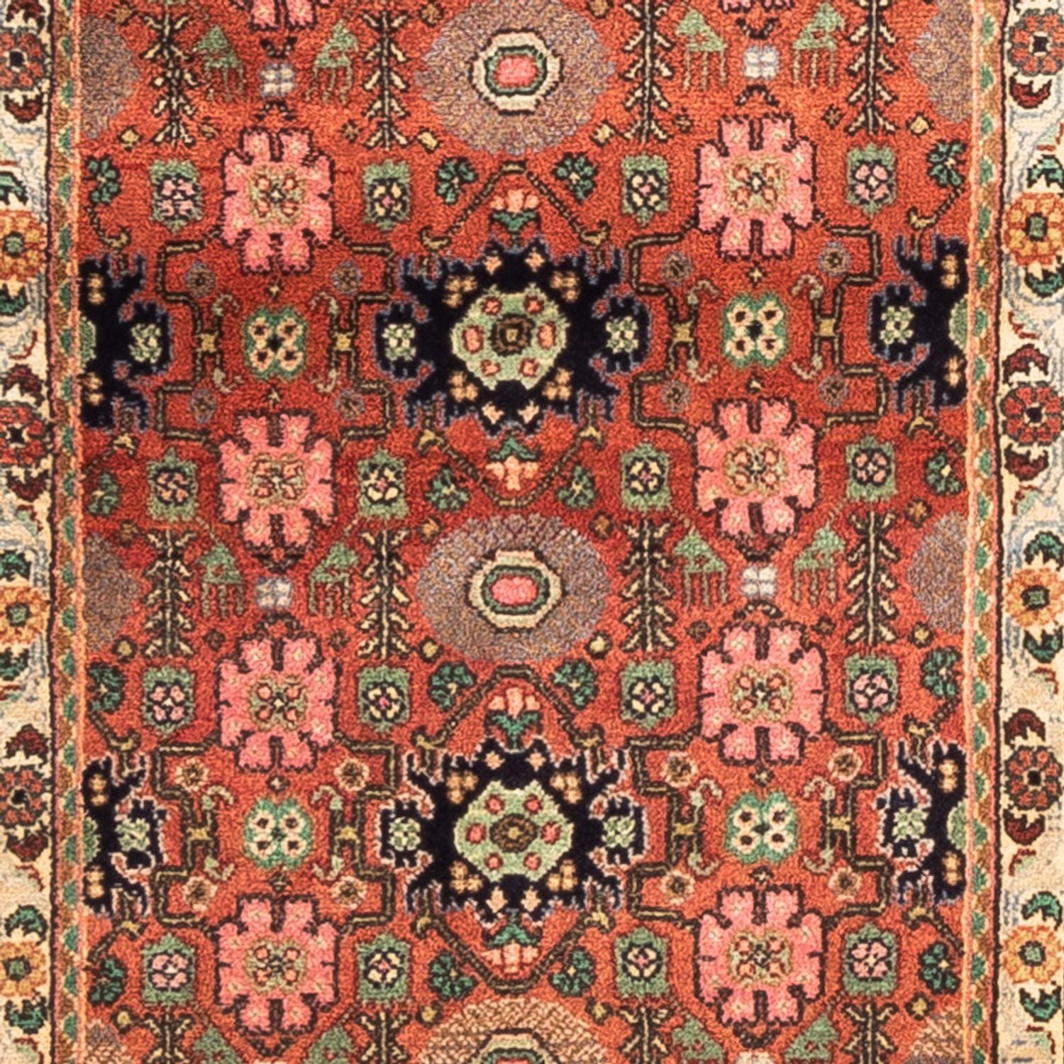 Løber Persisk tæppe - Classic - 254 x 50 cm - rød