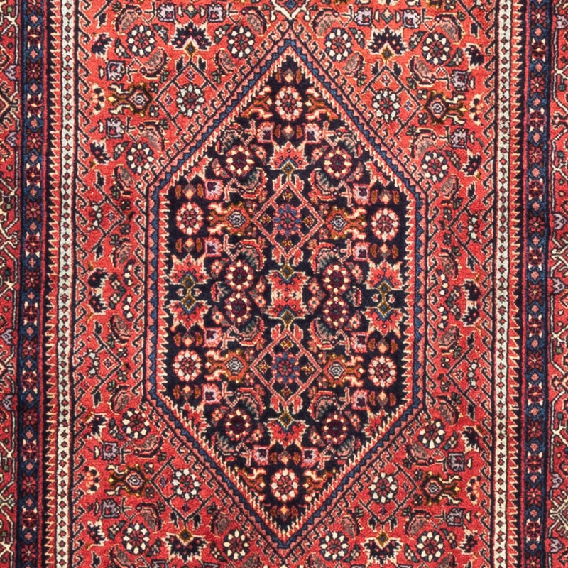 Løber Persisk tæppe - Bijar - 226 x 77 cm - rød