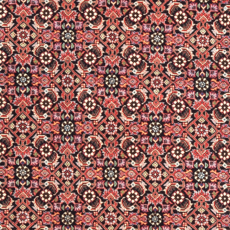 Løber Persisk tæppe - Bijar - 189 x 82 cm - lysrød