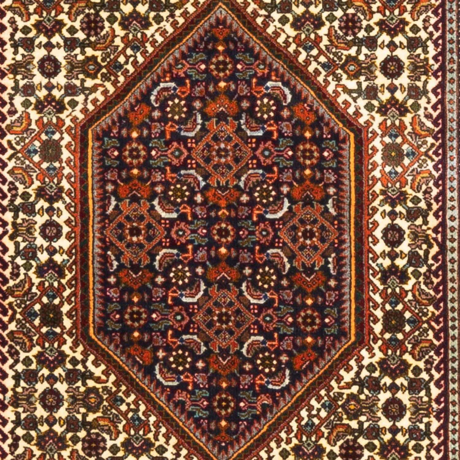 Løber Persisk tæppe - Bijar - 218 x 75 cm - beige
