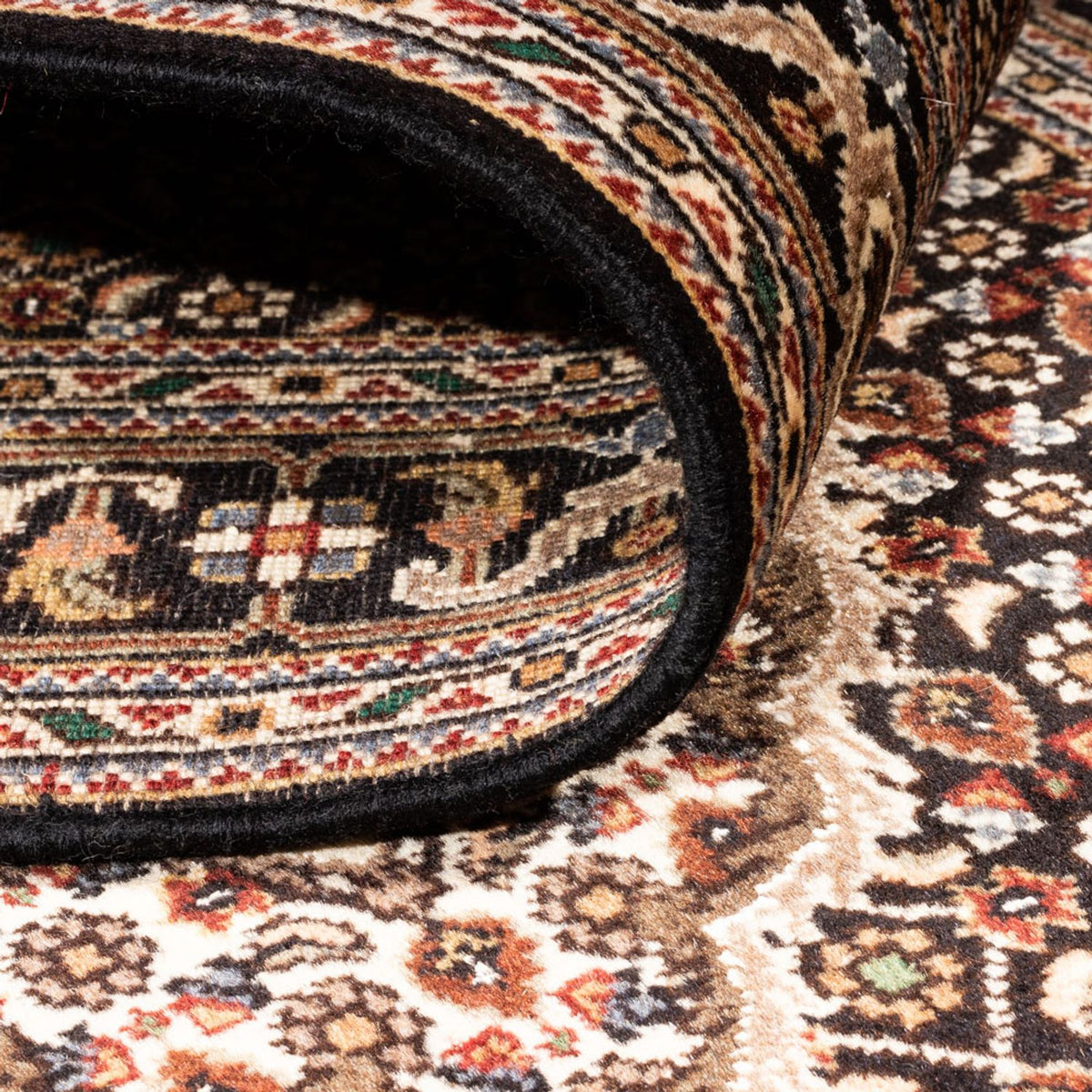 Løber Persisk tæppe - Tabriz - Royal - 195 x 76 cm - mørkeblå