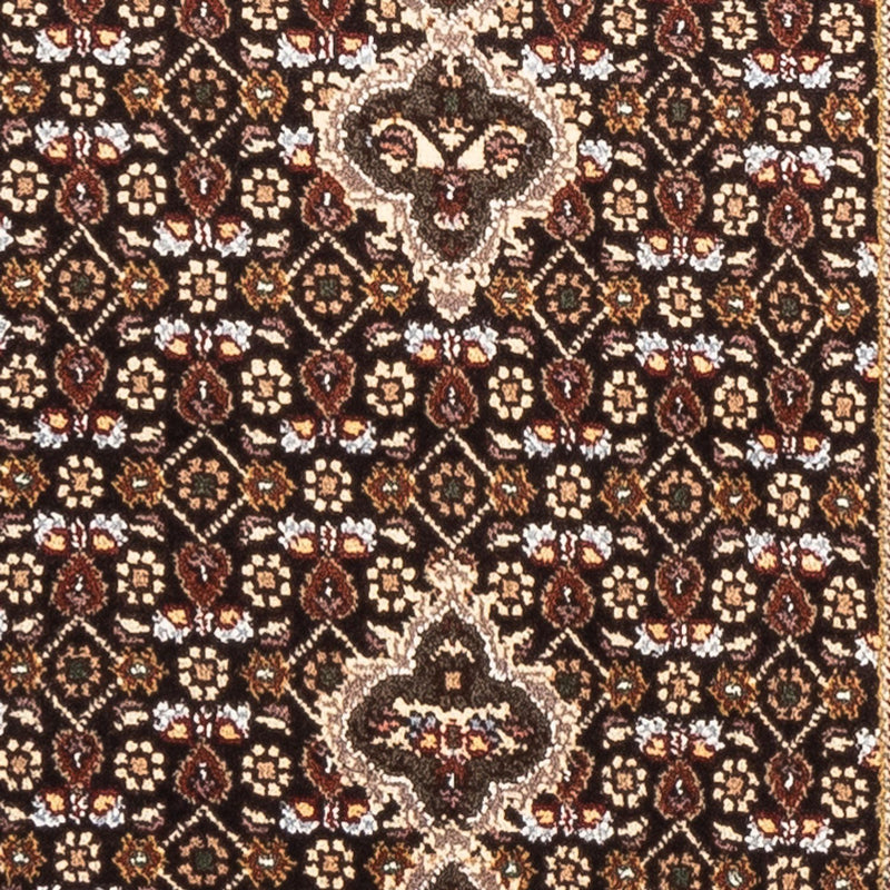 Løber Persisk tæppe - Tabriz - Royal - 196 x 75 cm - mørkeblå