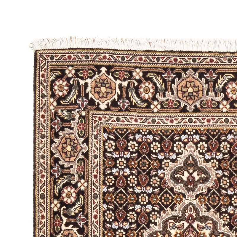 Løber Persisk tæppe - Tabriz - Royal - 196 x 75 cm - mørkeblå