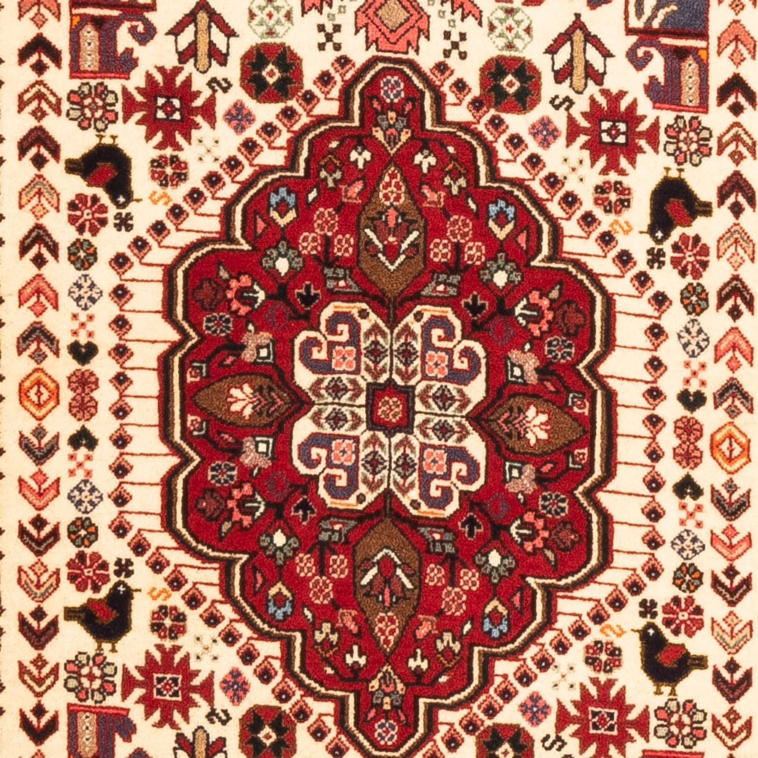 Løber Persisk tæppe - Nomadisk - 200 x 82 cm - creme
