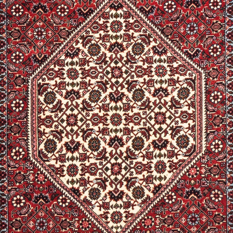 Løber Persisk tæppe - Bijar - Royal - 211 x 77 cm - rød