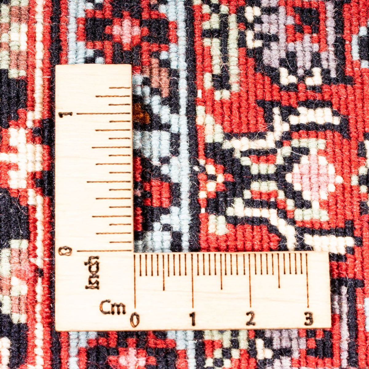 Løber Persisk tæppe - Bijar - Royal - 211 x 77 cm - rød