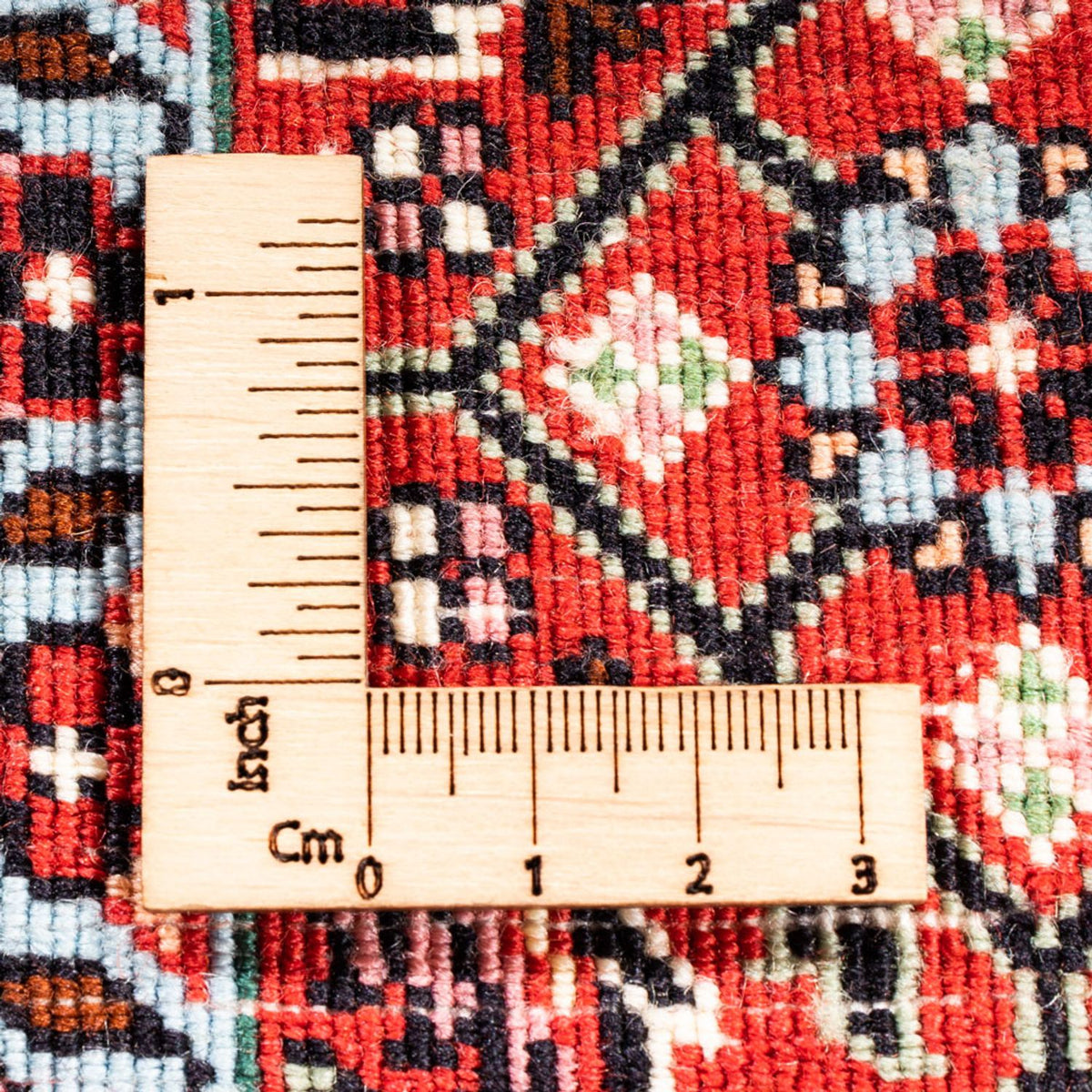 Løber Persisk tæppe - Bijar - 192 x 75 cm - rød