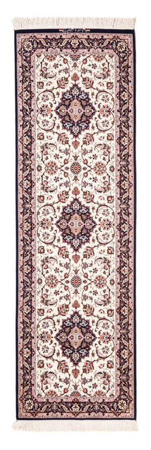 Løber Persisk tæppe - Isfahan - Premium - 199 x 64 cm - rød