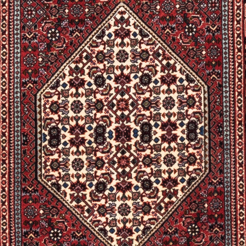 Løber Persisk tæppe - Bijar - 240 x 65 cm - creme
