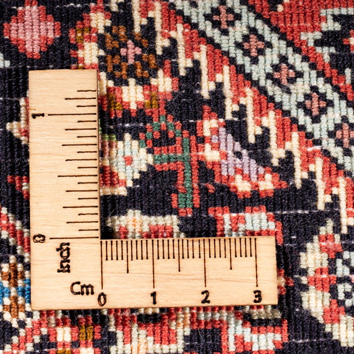 Løber Persisk tæppe - Bijar - 240 x 65 cm - creme