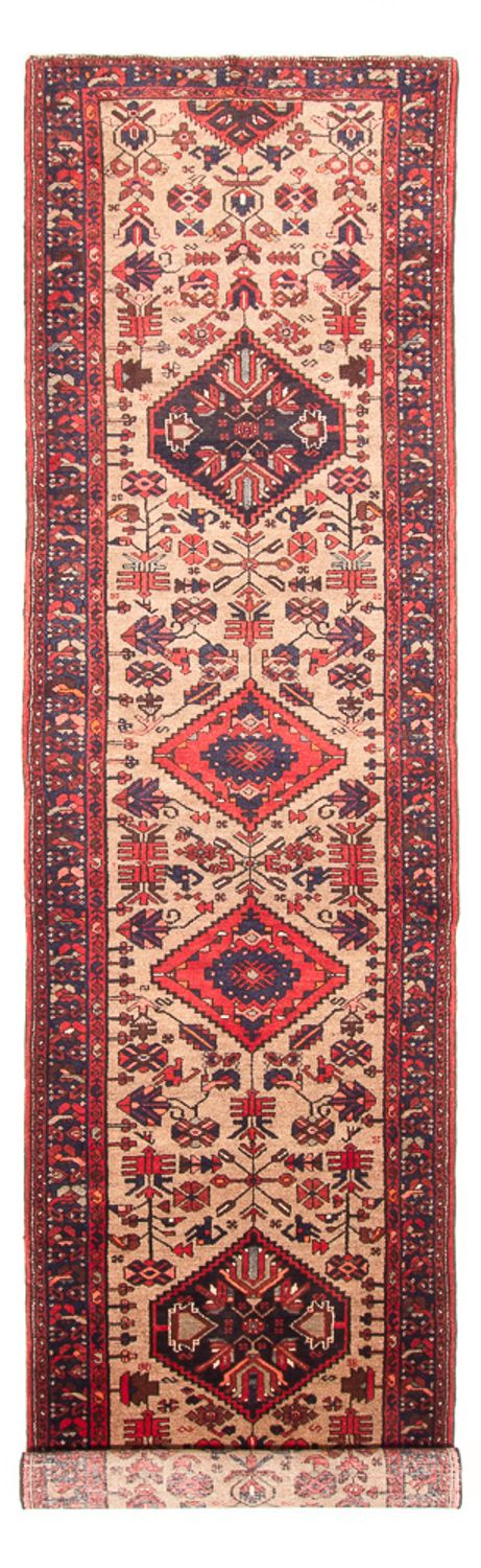 Løber Persisk tæppe - Nomadisk - 405 x 100 cm - beige