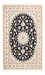 Persisk tæppe - Nain - Premium - 183 x 119 cm - mørkeblå