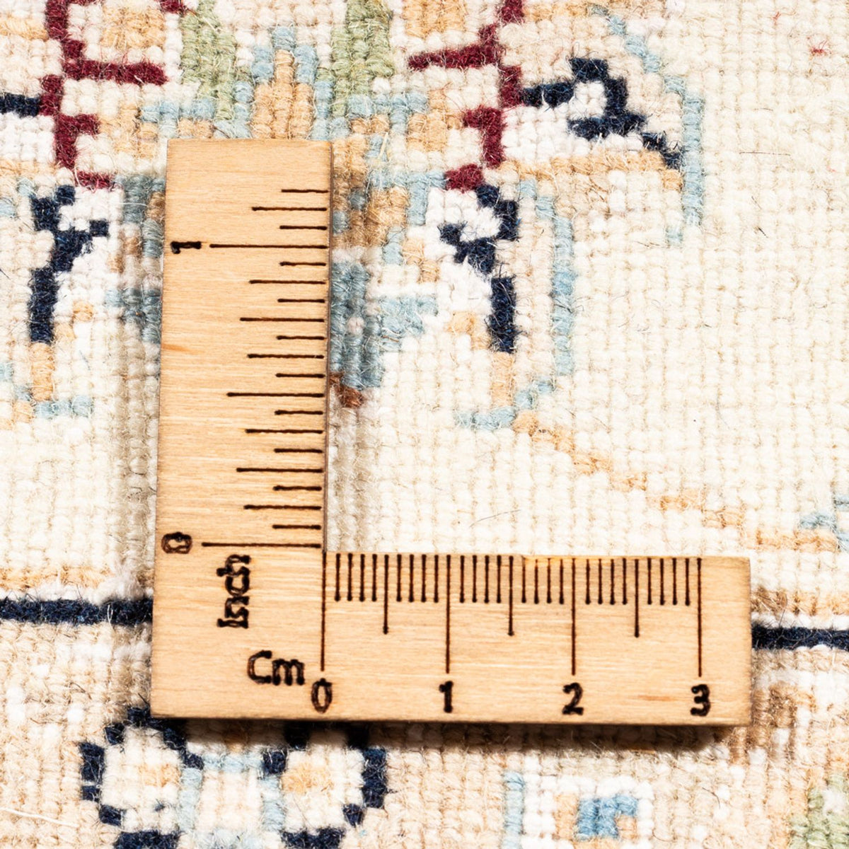 Persisk tæppe - Nain - Premium - 183 x 119 cm - mørkeblå