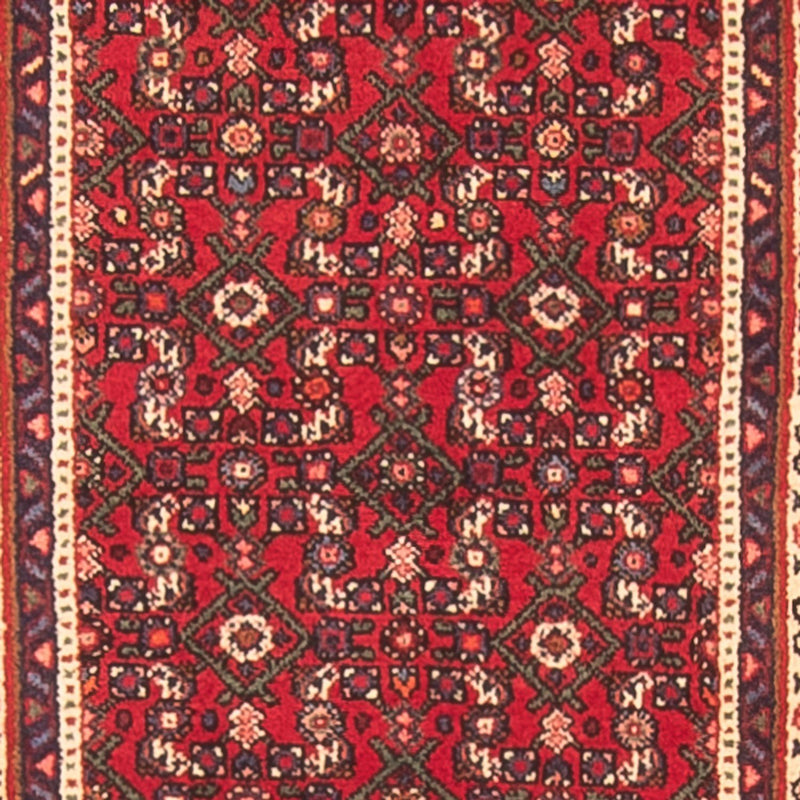 Løber Persisk tæppe - Nomadisk - 392 x 85 cm - mørkeblå