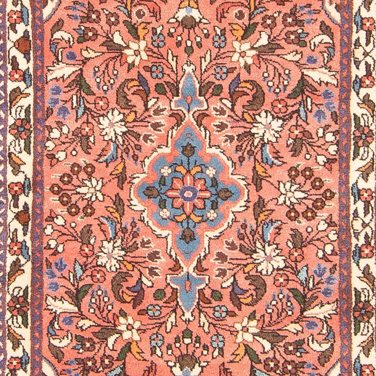 Løber Persisk tæppe - Nomadisk - 385 x 77 cm - rød