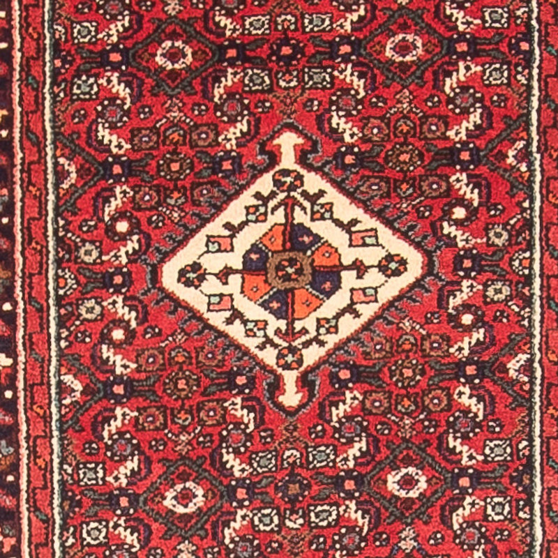 Løber Persisk tæppe - Nomadisk - 400 x 80 cm - mørkeblå