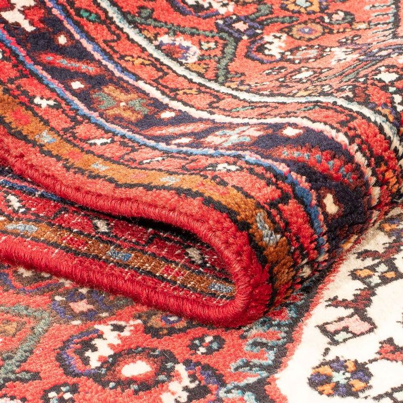 Løber Persisk tæppe - Nomadisk - 400 x 80 cm - mørkeblå