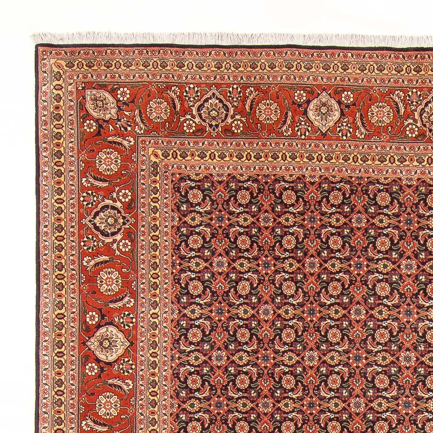 Persisk tæppe - Tabriz - Royal - 288 x 196 cm - mørkeblå