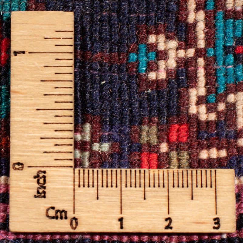 Persisk tæppe - Nomadisk - 88 x 48 cm - rød