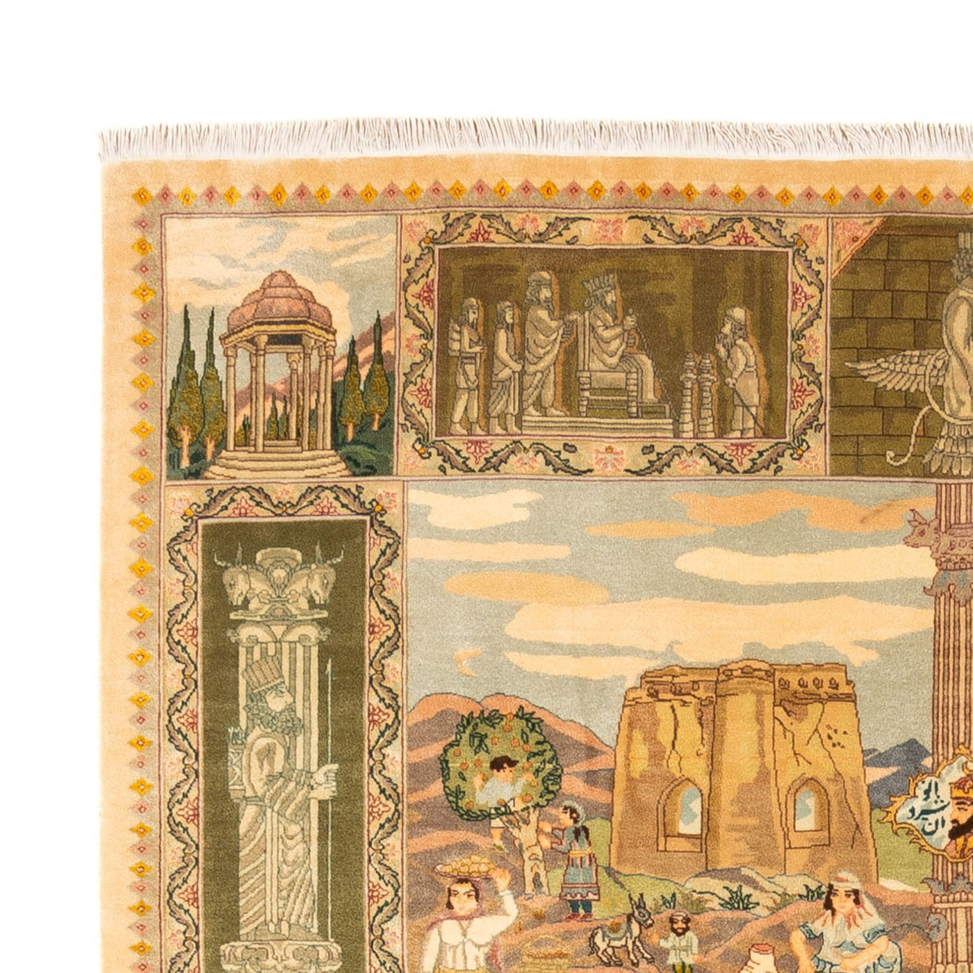 Tabriz - 50 Raj Tæppe 263x175cm - Persisk tæppe