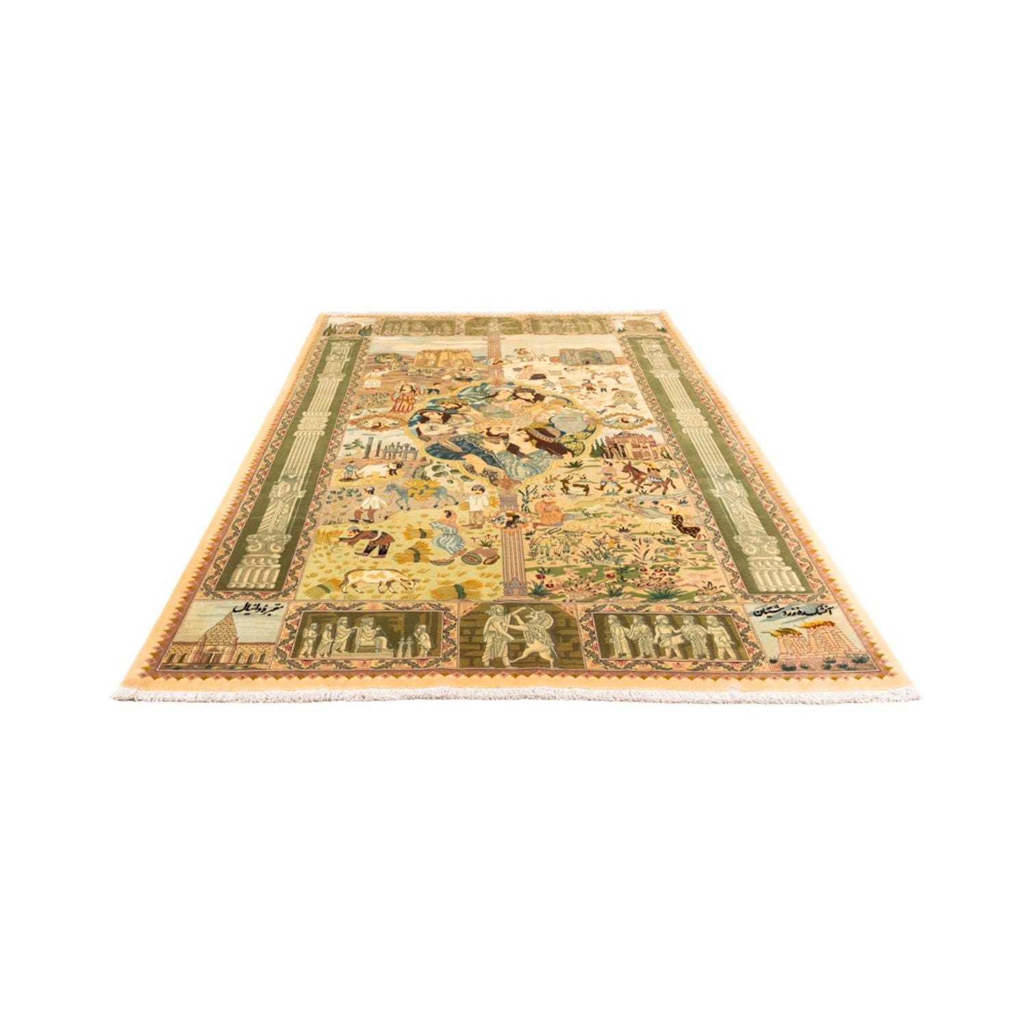 Persisk tæppe - Tabriz - Royal - 263 x 175 cm - flerfarvet