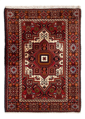 Persisk tæppe - Nomadisk - 86 x 55 cm - creme