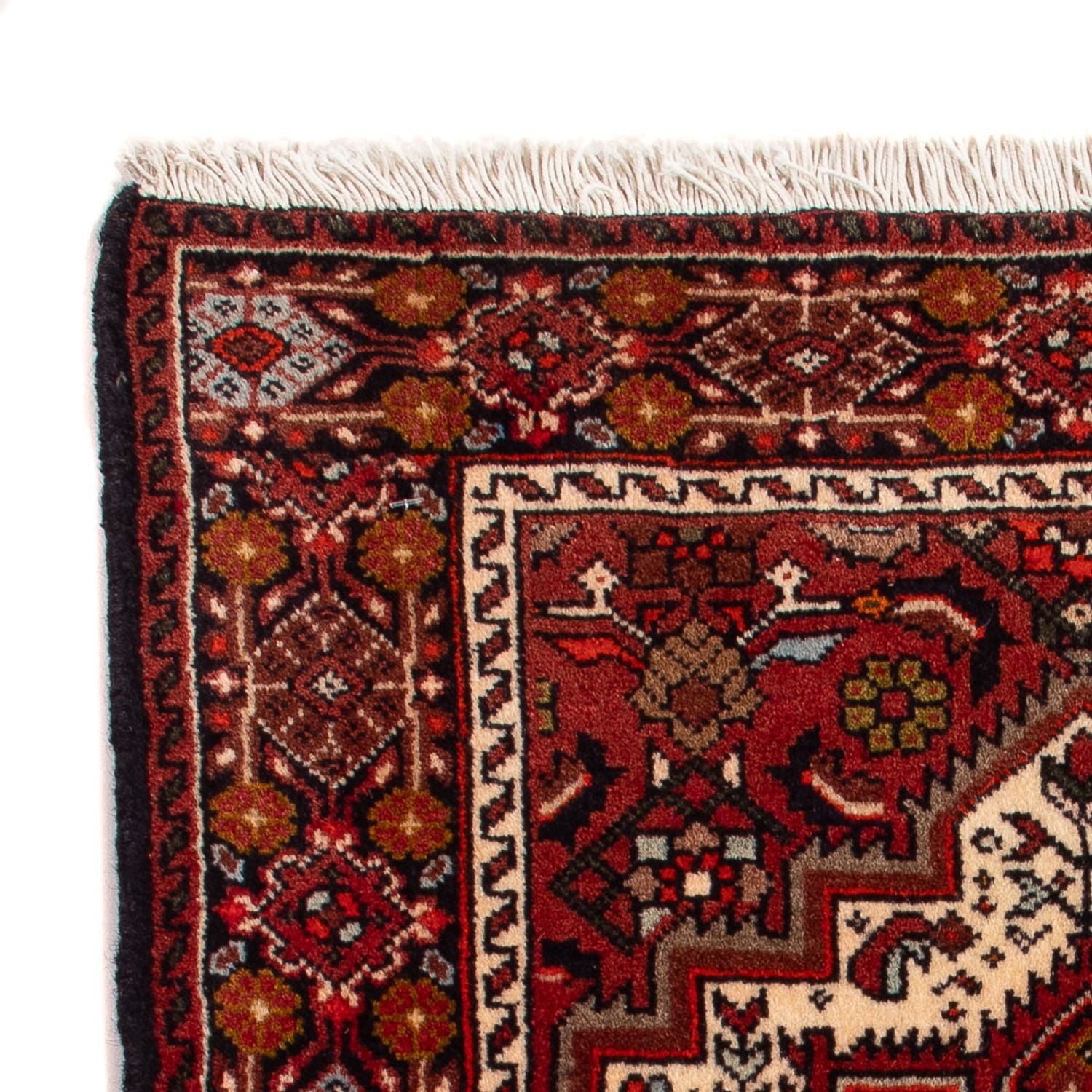 Persisk tæppe - Nomadisk - 86 x 55 cm - creme
