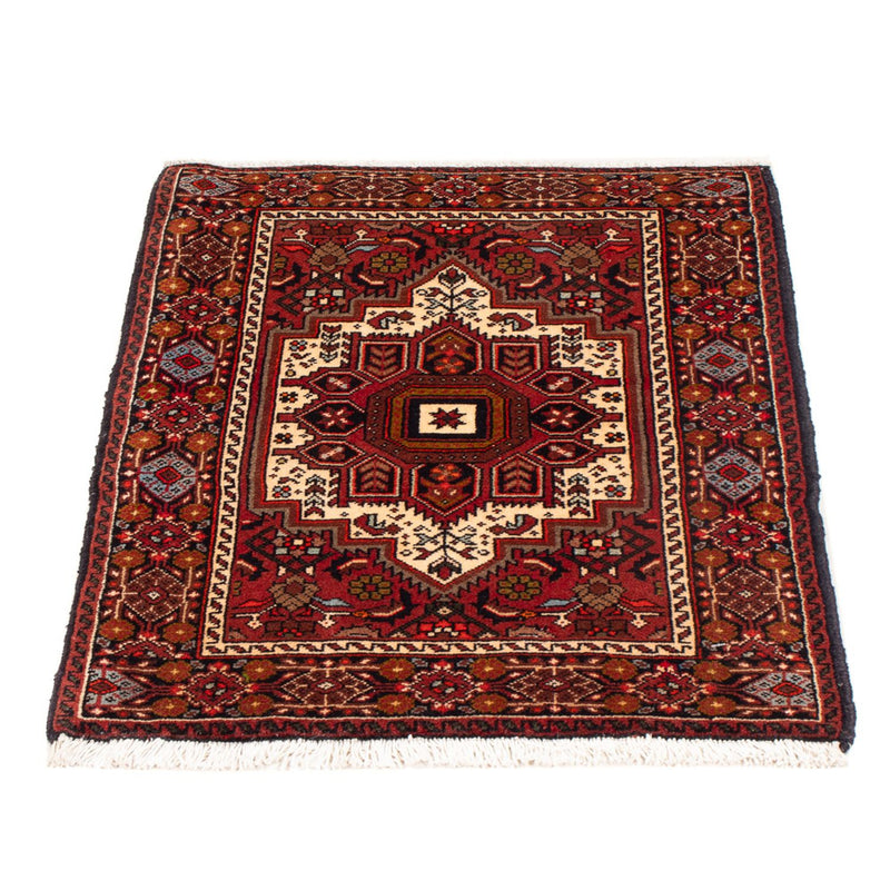 Persisk tæppe - Nomadisk - 86 x 55 cm - creme