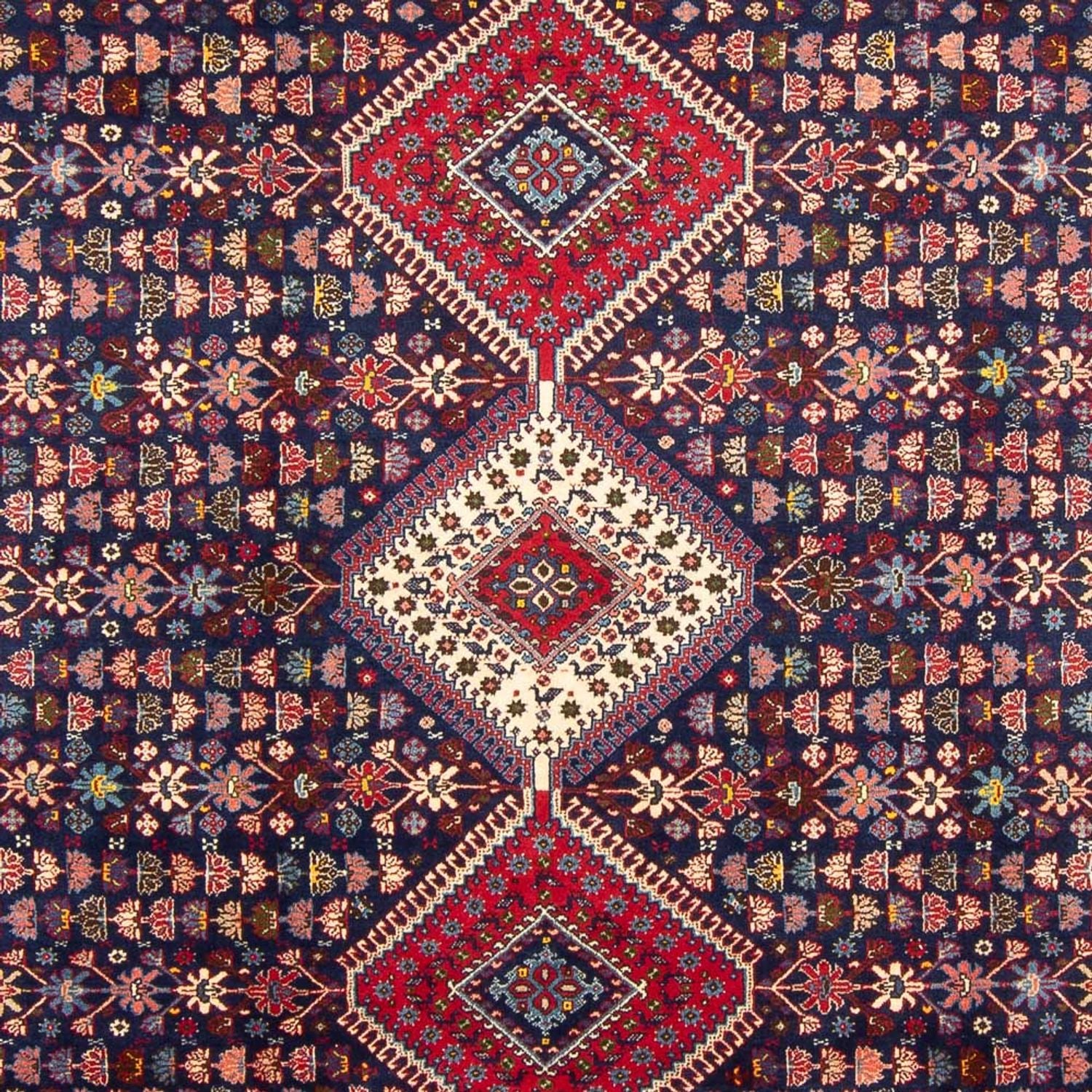 Persisk tæppe - Nomadisk - 300 x 200 cm - mørkeblå