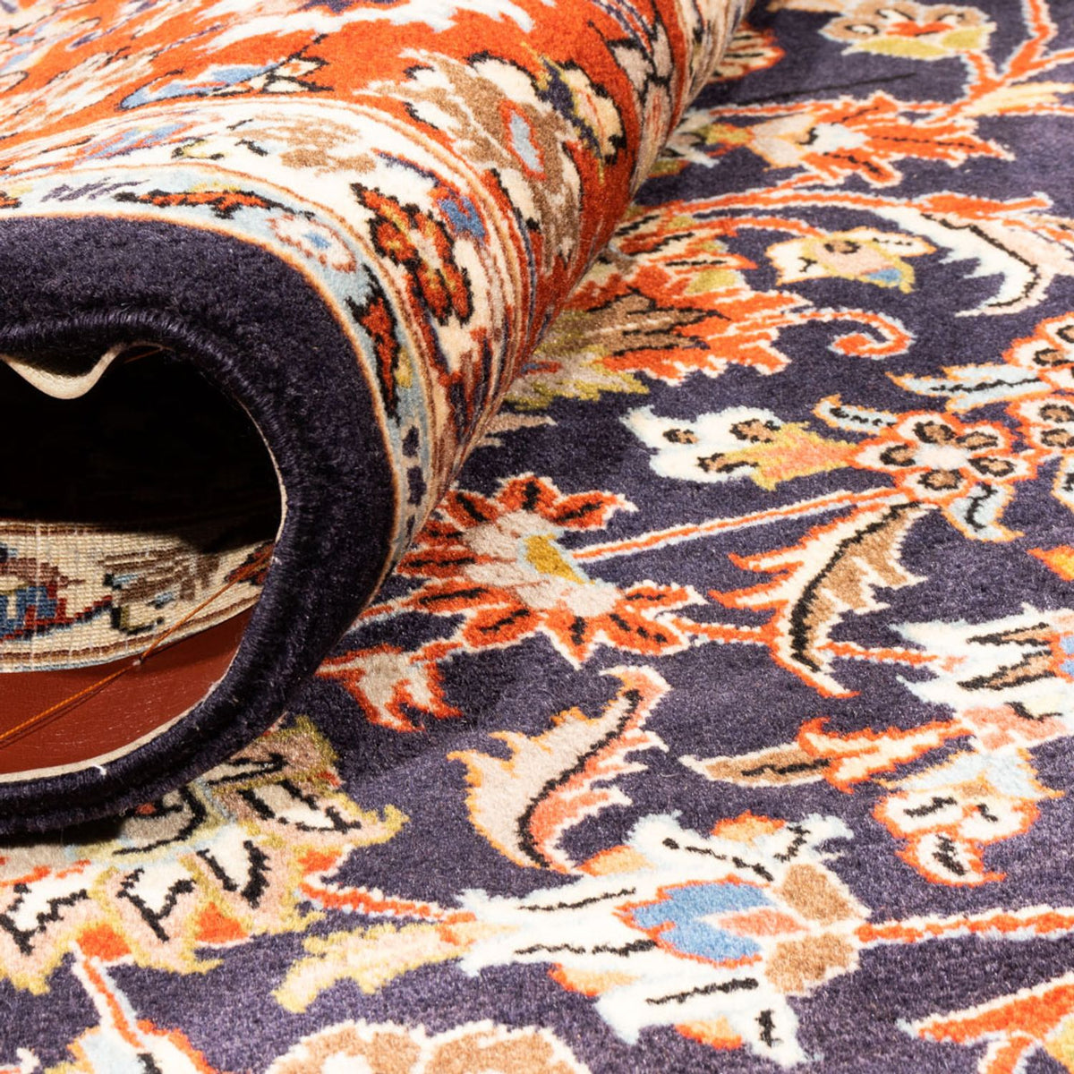 Persisk tæppe - Classic - 268 x 223 cm - mørk beige