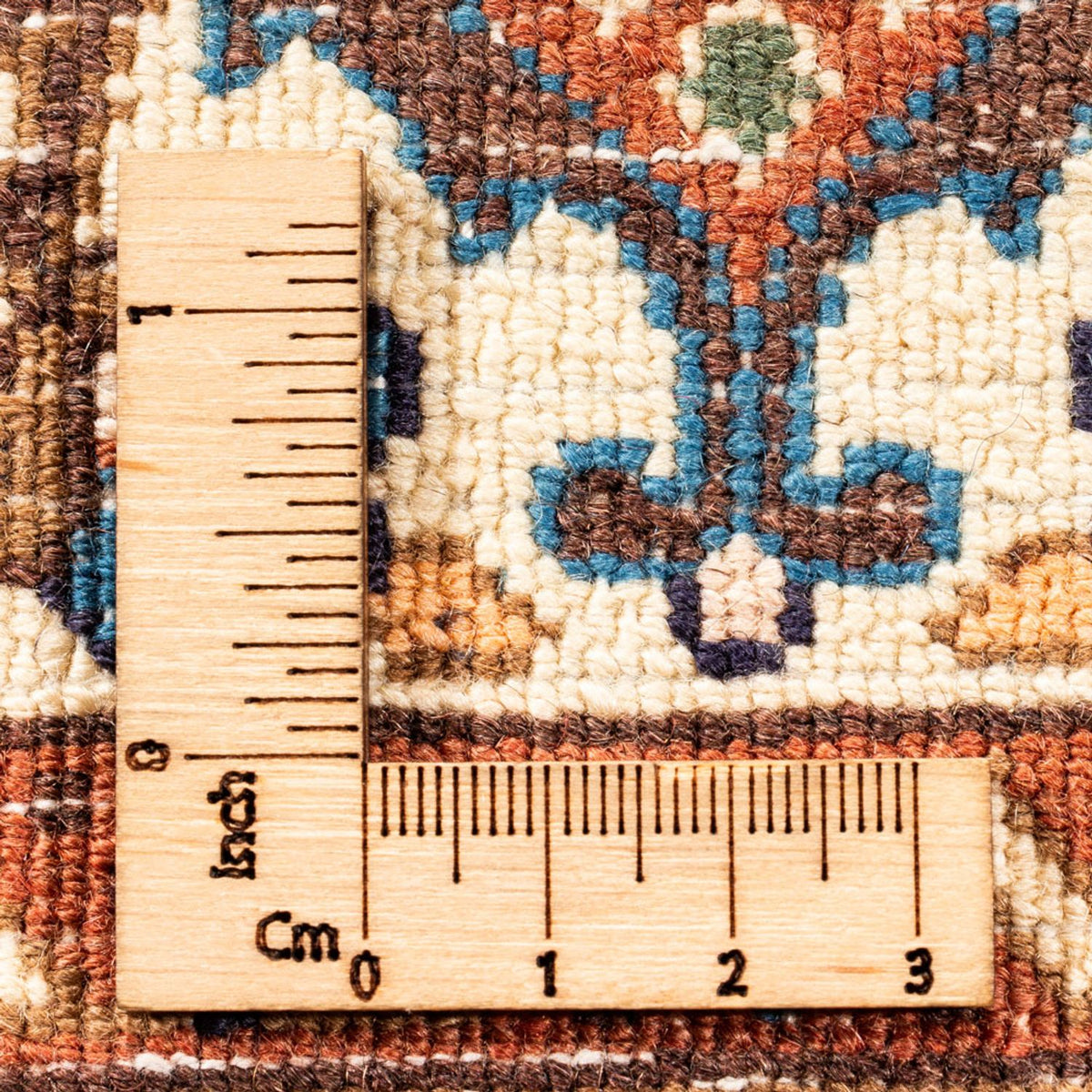 Persisk tæppe - Classic - 240 x 197 cm - mørk beige