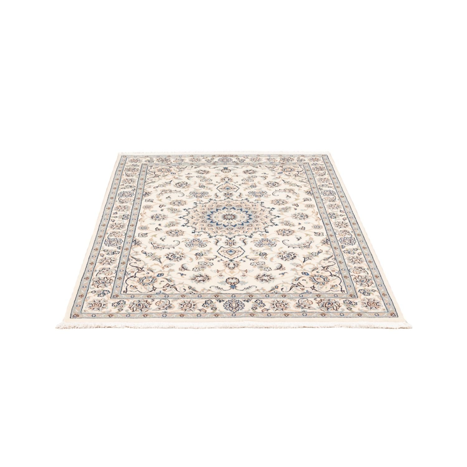 Persisk tæppe - Nain - Premium - 157 x 108 cm - creme