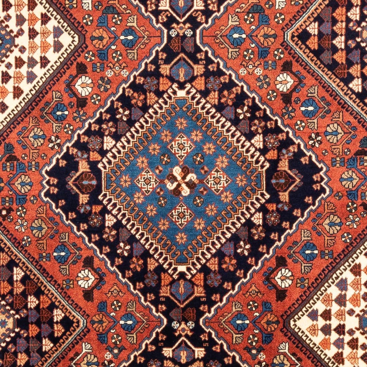 Persisk tæppe - Nomadisk - 258 x 160 cm - rød