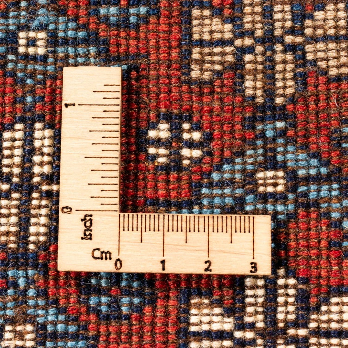 Persisk tæppe - Nomadisk - 253 x 172 cm - lyseblå