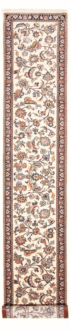 Løber Persisk tæppe - Classic - 393 x 75 cm - creme