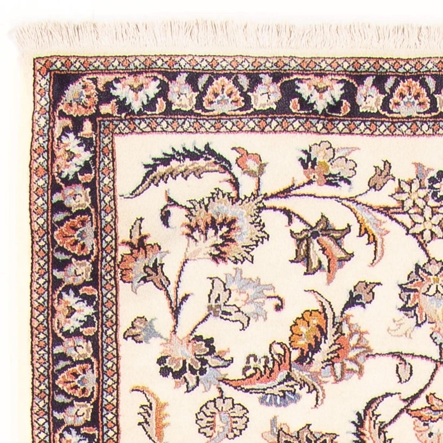 Løber Persisk tæppe - Classic - 393 x 75 cm - creme
