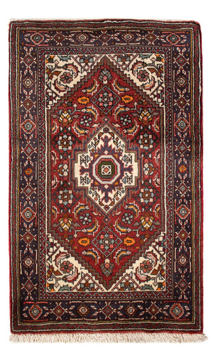 Persisk tæppe - Nomadisk - 92 x 63 cm - rød