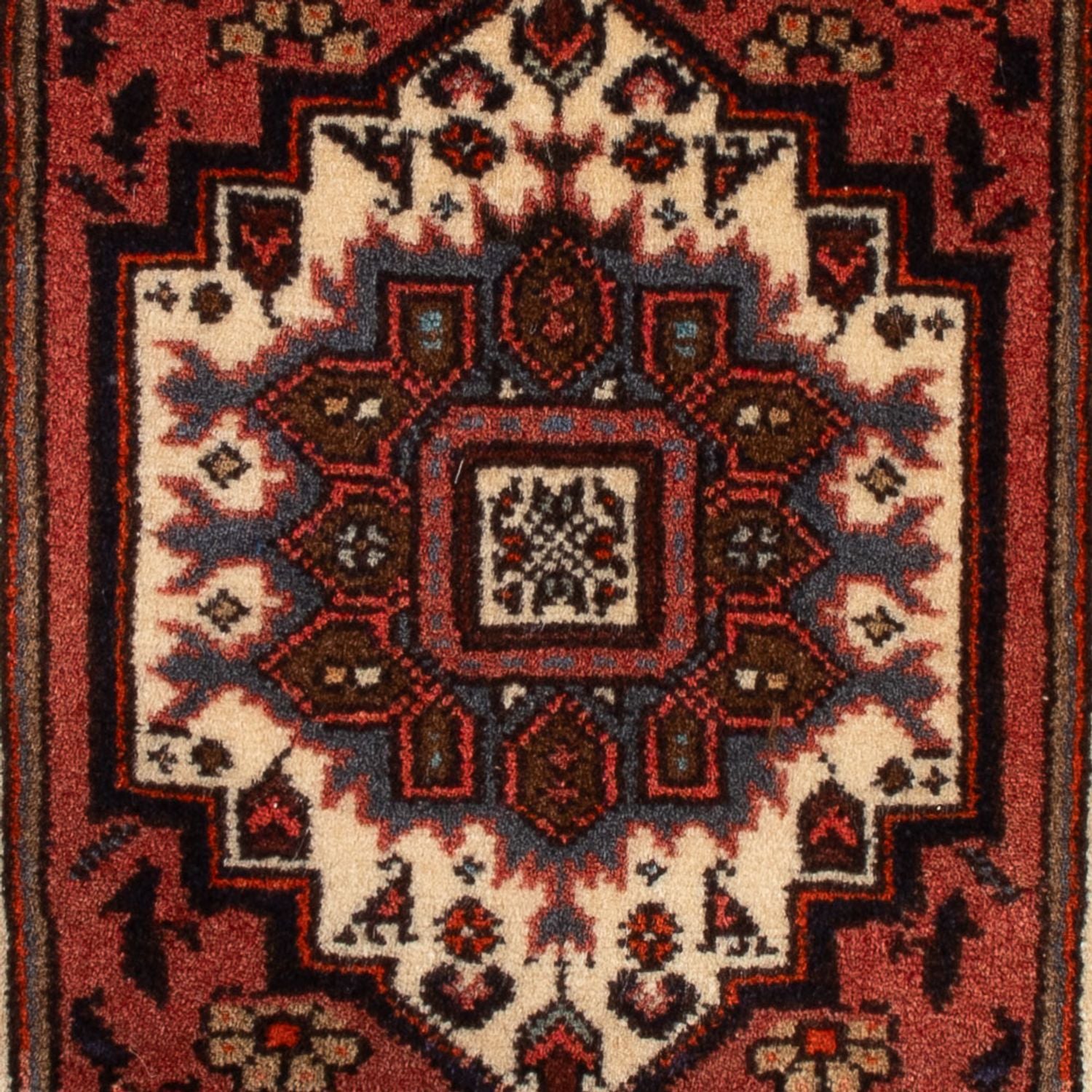 Persisk tæppe - Nomadisk - 98 x 60 cm - rød