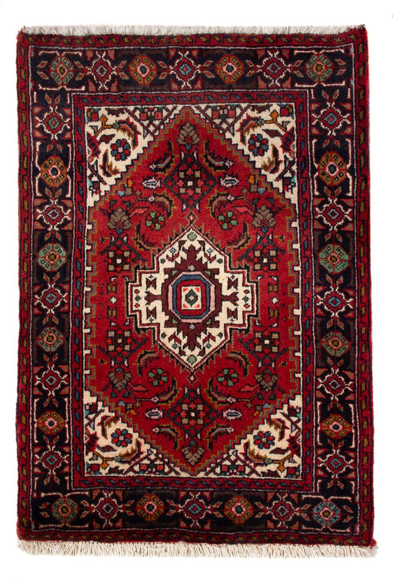 Persisk tæppe - Nomadisk - 95 x 60 cm - rød