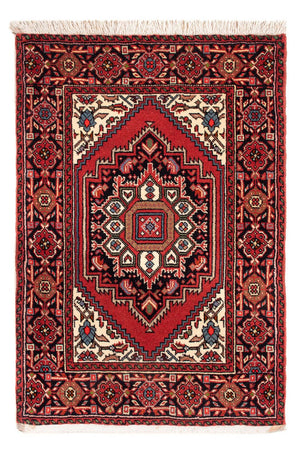 Persisk tæppe - Nomadisk - 86 x 63 cm - rød