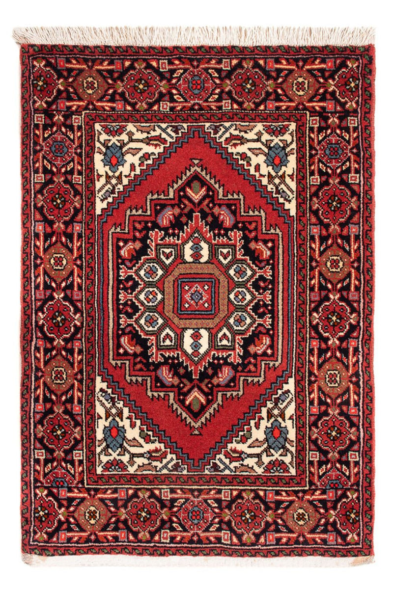 Persisk tæppe - Nomadisk - 86 x 63 cm - rød