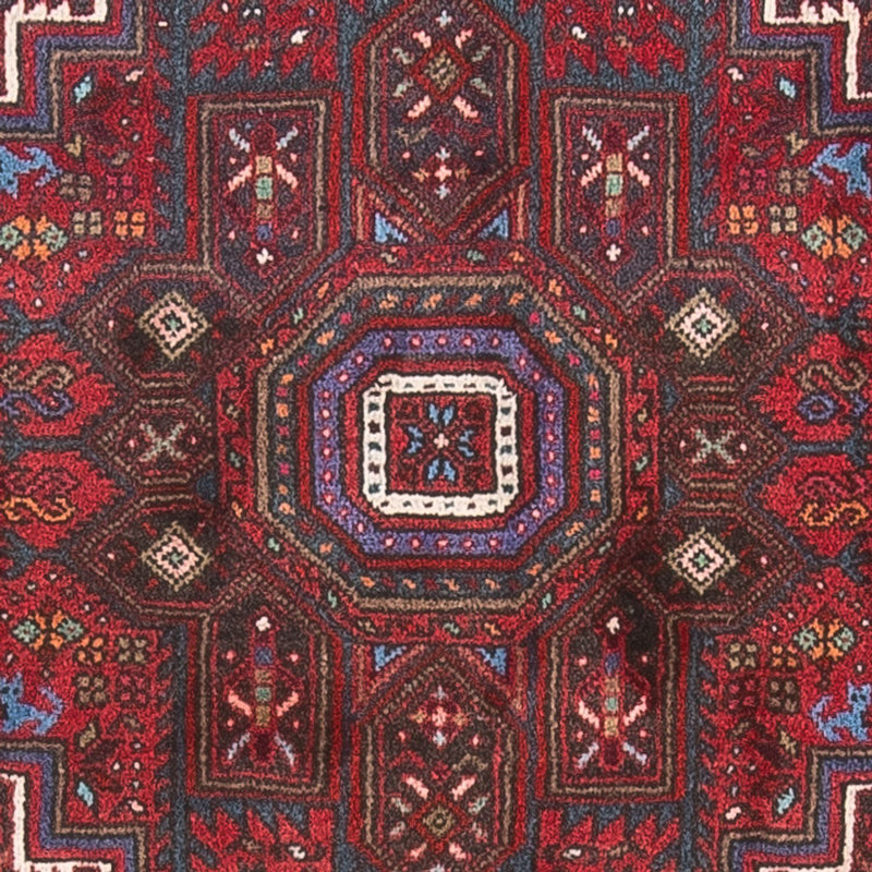 Persisk tæppe - Nomadisk - 130 x 90 cm - lysrød
