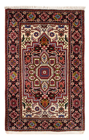 Persisk tæppe - Nomadisk - 85 x 46 cm - creme