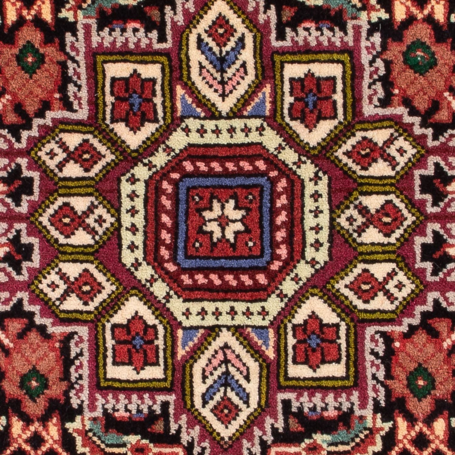 Persisk tæppe - Nomadisk - 85 x 46 cm - creme