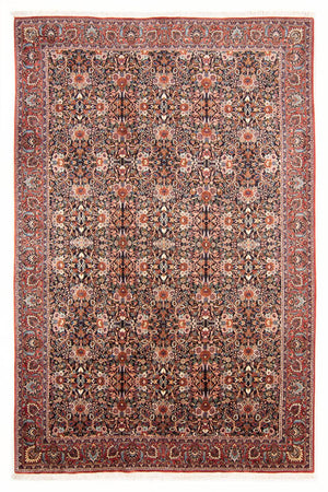 Persisk tæppe - Bijar - 305 x 200 cm - mørkeblå